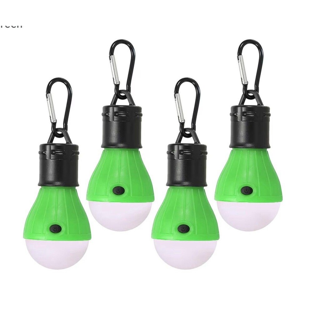 Tent Lantern, 8 Pack Portable Camping Light LED 5.71" x 2.05", Green